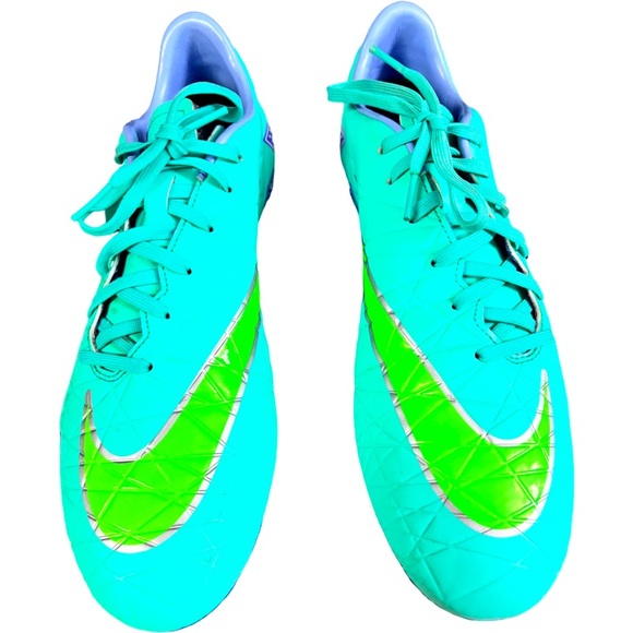 Nike Womens Hypervenom Phelon II FG Soccer Shoes Size 11 - Picture 3 of 10